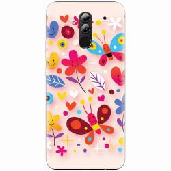 Husa silicon pentru Huawei Mate 20 Lite Butterfly 