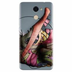 Husa silicon pentru Huawei Nova Lite Plus Abstract Minimalistic Hands 