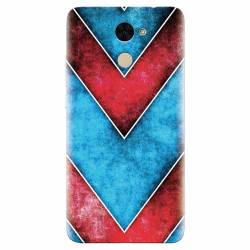 Husa silicon pentru Huawei Nova Lite Plus Blue And Red Abstract 