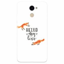 Husa silicon pentru Huawei Nova Lite Plus Hello My Love