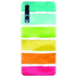 Husa silicon pentru Huawei P20 Pro Watercolors 
