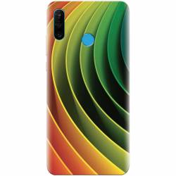 Husa silicon pentru Huawei P30 Lite 3D Multicolor Abstract Lines 