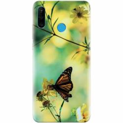 Husa silicon pentru Huawei P30 Lite Butterfly 