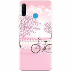 Husa silicon pentru Huawei P30 Lite Pink Spring 