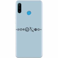 Husa silicon pentru Huawei P30 Lite Planets 