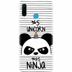 Husa silicon pentru Huawei P30 Lite Unicorn Ninja 