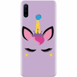 Husa silicon pentru Huawei P30 Lite Unicorn Shine 