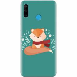 Husa silicon pentru Huawei P30 Lite Winter Fox 