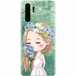 Husa silicon pentru Huawei P30 Pro Girl 