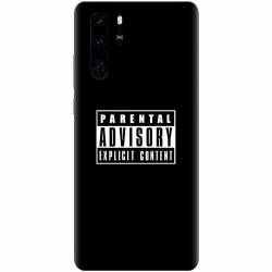 Husa silicon pentru Huawei P30 Pro Parental Advisory 