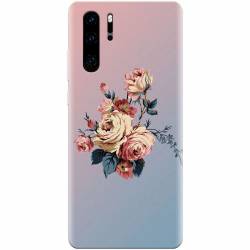 Husa silicon pentru Huawei P30 Pro Roses 