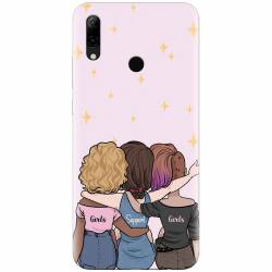 Husa silicon pentru Huawei P Smart 2019 Girls Support Girls 