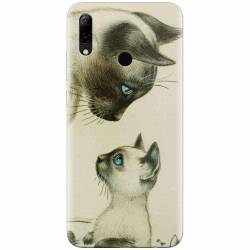 Husa silicon pentru Huawei P Smart 2019 Little Cat 