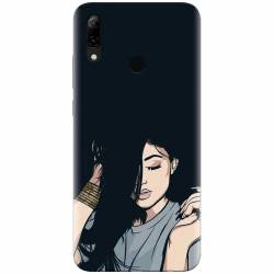 Husa silicon pentru Huawei P Smart 2019 Simple Girl 