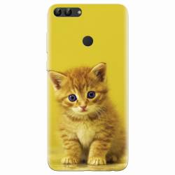 Husa silicon pentru Huawei P Smart Baby Kitten