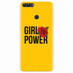 Husa silicon pentru Huawei P Smart Girl Power 