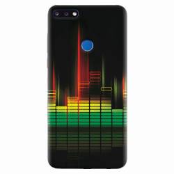 Husa silicon pentru Huawei Y7 Prime 2018 Abstract Dj Sound System 