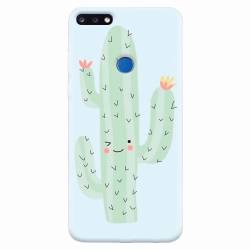 Husa silicon pentru Huawei Y7 Prime 2018 Cactus 
