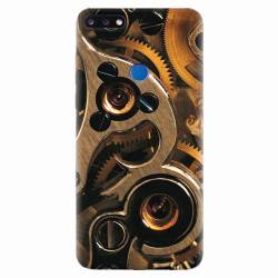Husa silicon pentru Huawei Y7 Prime 2018 Clock Mechanism 