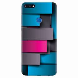Husa silicon pentru Huawei Y7 Prime 2018 Cool Abstract 