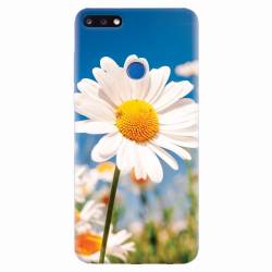 Husa silicon pentru Huawei Y7 Prime 2018 Daisies Field Flowers 
