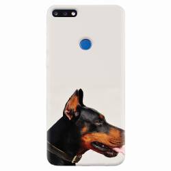 Husa silicon pentru Huawei Y7 Prime 2018 Doberman 