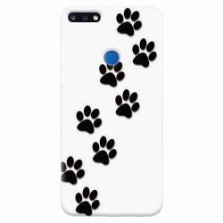 Husa silicon pentru Huawei Y7 Prime 2018 Dog Mark 