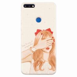 Husa silicon pentru Huawei Y7 Prime 2018 Dont Cry Anymore 
