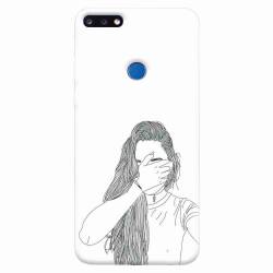 Husa silicon pentru Huawei Y7 Prime 2018 Dont Look 