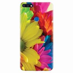 Husa silicon pentru Huawei Y7 Prime 2018 Flower 