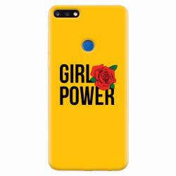 Husa silicon pentru Huawei Y7 Prime 2018 Girl Power 