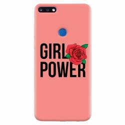 Husa silicon pentru Huawei Y7 Prime 2018 Girl Power 2 