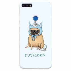 Husa silicon pentru Huawei Y7 Prime 2018 Pugicorn 