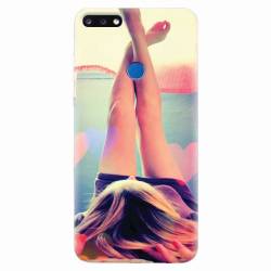 Husa silicon pentru Huawei Y7 Prime 2018 Relax Girl 