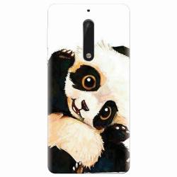 Husa silicon pentru Nokia 5 Baby Panda 002 