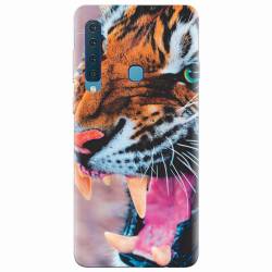 Husa silicon pentru Samsung Galaxy A9 2018 Angry Tiger Teeth Fresh 