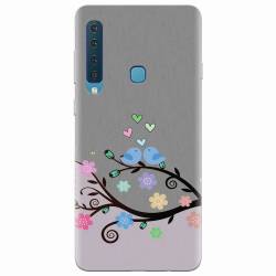 Husa silicon pentru Samsung Galaxy A9 2018 Bird Love 