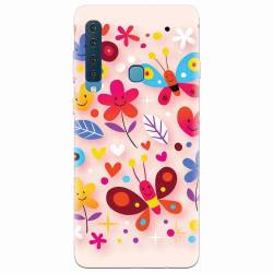 Husa silicon pentru Samsung Galaxy A9 2018 Butterfly 