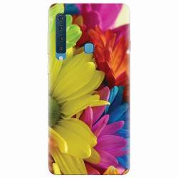 Husa silicon pentru Samsung Galaxy A9 2018 Flower