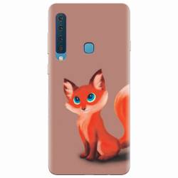 Husa silicon pentru Samsung Galaxy A9 2018 Fox Cartoon Animal And 