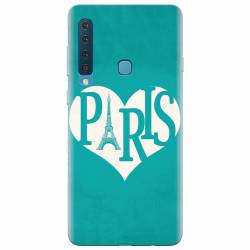 Husa silicon pentru Samsung Galaxy A9 2018 I Love Paris 