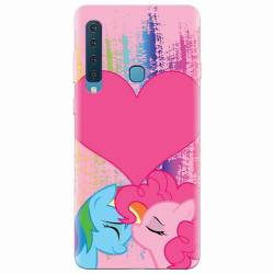 Husa silicon pentru Samsung Galaxy A9 2018 Pinkie Kiss 
