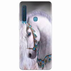 Husa silicon pentru Samsung Galaxy A9 2018 White Horse 