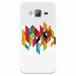 Husa silicon pentru Samsung Galaxy J3 2016 Geometric 