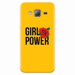Husa silicon pentru Samsung Galaxy J3 2016 Girl Power 