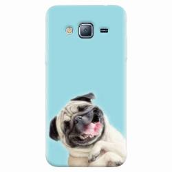 Husa silicon pentru Samsung Galaxy J3 2016 Happy Dog 