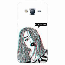 Husa silicon pentru Samsung Galaxy J3 2016 Im A Bad Girl 