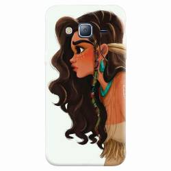 Husa silicon pentru Samsung Galaxy J3 2016 Indian Girl 
