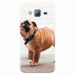 Husa silicon pentru Samsung Galaxy J3 2016 Little Dog Puppy Animal 