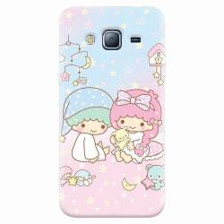 Husa silicon pentru Samsung Galaxy J3 2016 Little Twins 